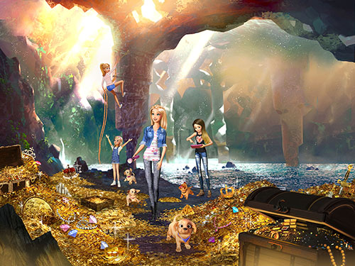 Barbie e il tesoro dei cuccioli Barbie e il tesoro dei cuccioli