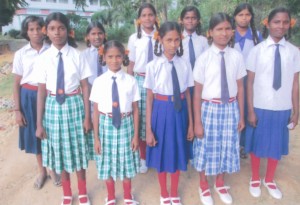 Bambine indiane di Kunduri