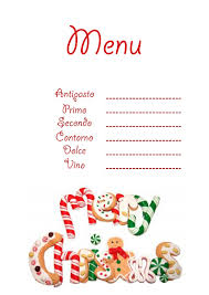 Immagine di una lista menù