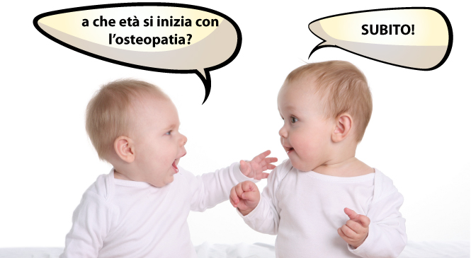 Immagine di bimbi che parlano di osteopatia