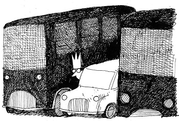 Federico nel traffico Federico nel traffico